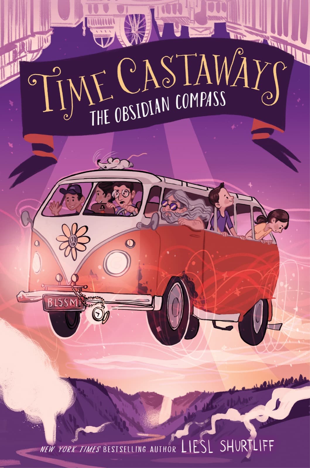 Time Castaways #2: The Obsidian Compass cover